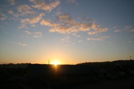 Sonnenuntergang an der Punta del Diablo